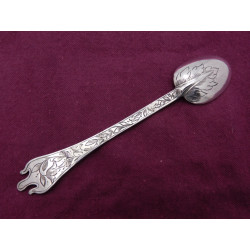 Flameback silver trefid spoon 1690