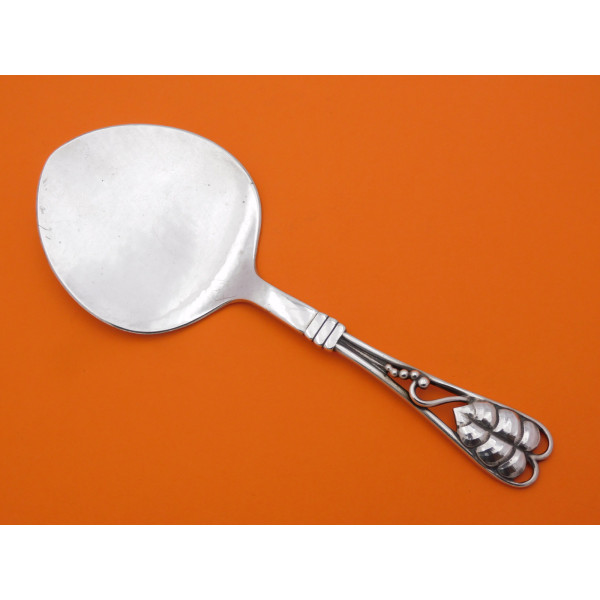 Georg Jensen Blossom sterling silver serving slice