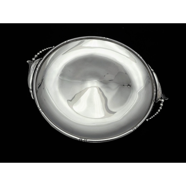 Georg Jensen Blosson pattern sterling silver dish