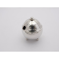Georg Jensen silver mustard pot