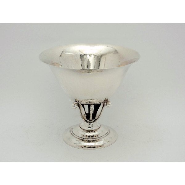 Georg Jensen sterling silver Louvre bowl