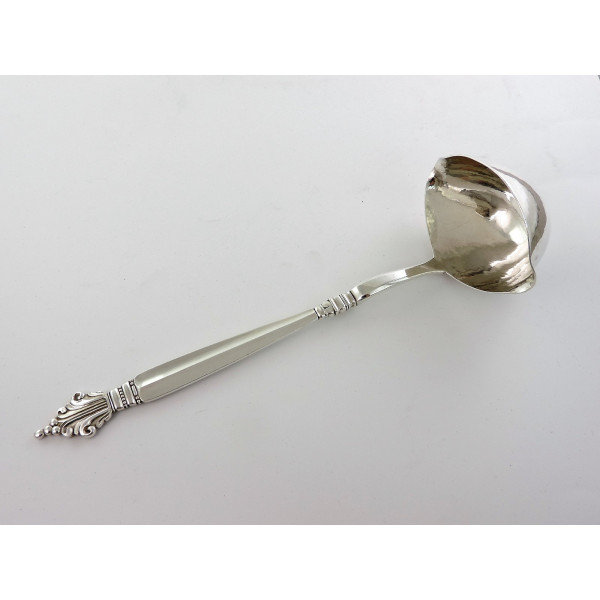 Georg Jensen sterling silver acanthus soup ladle