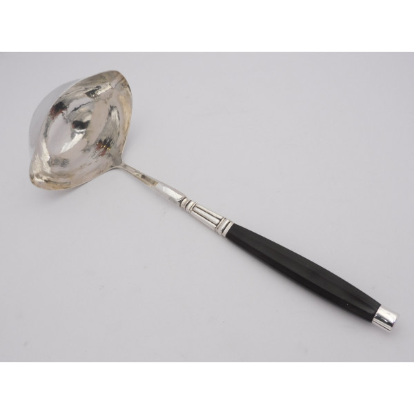 Georg Jensen sterling silver soup ladle