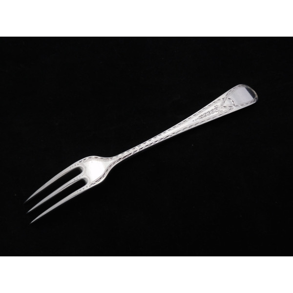 Georgain silver dessert fork London 1780