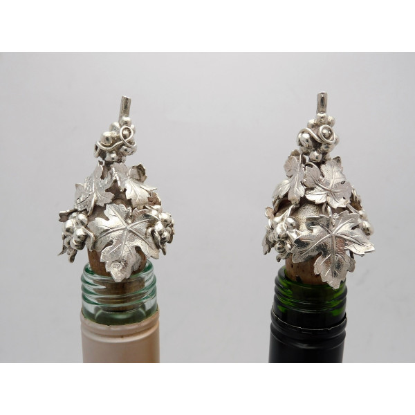 George Fox silver bottle corks 1862