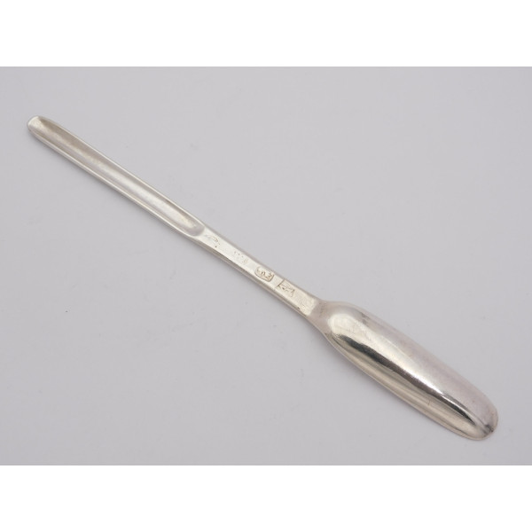 George I britannia standard silver marrow scoop 1716