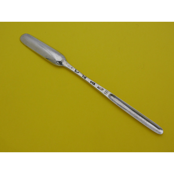 George I silver marrow scoop 1727 William Scarlett