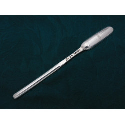 George II silver marrow scoop london 1753 George Hindmarsh