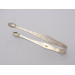 George III Hester Bateman silver sugar tongs 1786