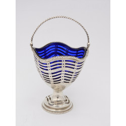 George III silver basket 1777 John lambe