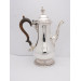 George III silver coffee pot by John King London 1770