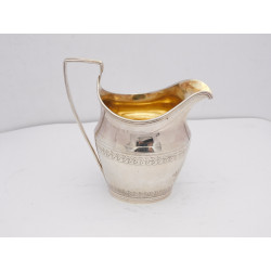 George III silver cream jug london 1798 Abraham Taylor