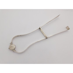George III silver serving tongs