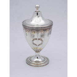 George III silver sugar vase London 1798 by Peter Ann Bateman