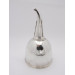 George III silver wine funnel 1809 Abstinando King