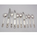 George Jensen sterling silver canteen of cutlery