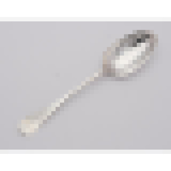 George Mauger Jersey Hanoverian silver table spoon v2