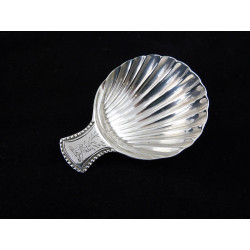 George Smith silver caddy spoon London 1781