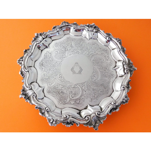 Georgian Silver Salver London 1836