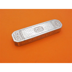 Georgian Silver Toothpick Box Birmingham Samuel Pemberton