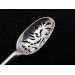 Georgian Silver mote spoon with phoenix