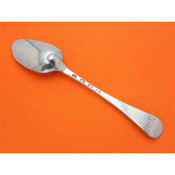Georgian silver Hanoverian table spoon London 1731 Caleb Hill