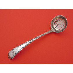 Georgian silver Old English thread spice sifter spoon london 1795