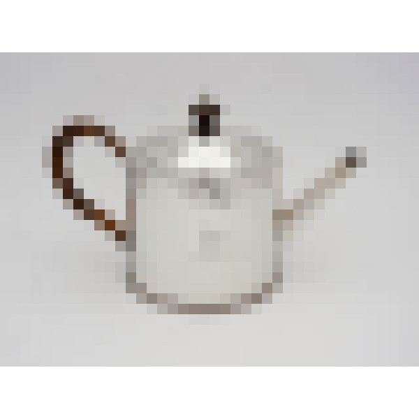 Georgian silver bachelor teapot London 1774