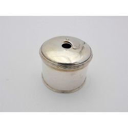 Georgian silver bougie box london 1770 Ebenezer Coker