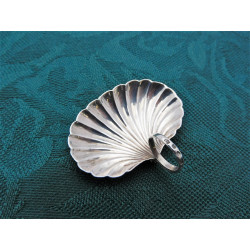 Georgian silver caddy spoon William Wardell