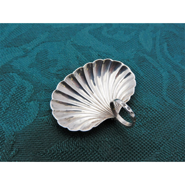 Georgian silver caddy spoon William Wardell