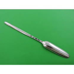 Georgian silver marrow scoop London 1770 Thomas Dene