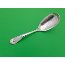 Georgian silver medicine spoon by Edward Pocock