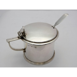 Georgian silver mustard pot London 1830 Robert hennell