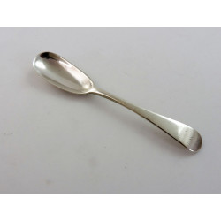 Georgian silver mustard spoon 1775