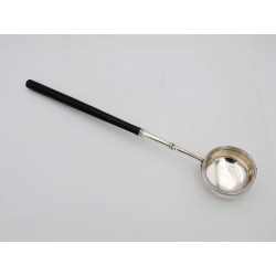 Georgian silver punch ladle by Louis Laroche 1730
