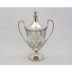 Georgian silver sugar vase by Wakelin Taylor London 1790