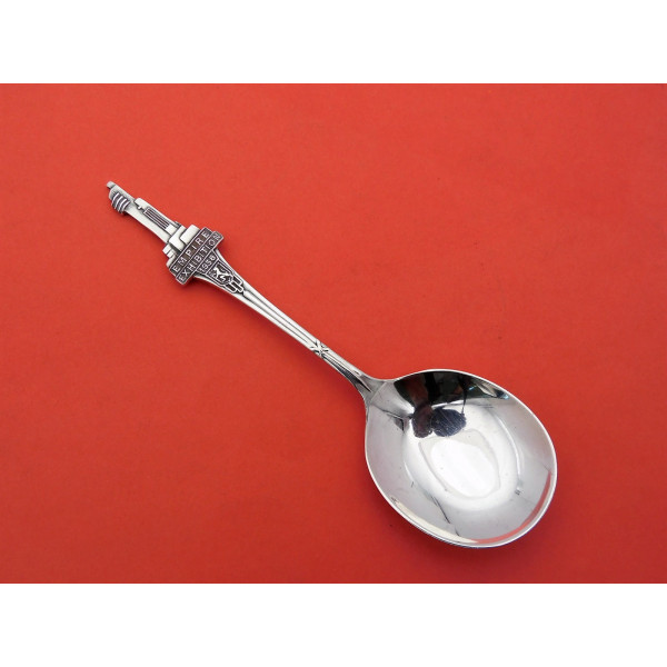 Glasgow Empire Exhibition silver caddy spoon by Edward sons