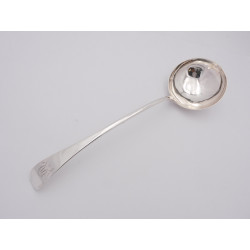 Glasgow silver soup ladle by Adam Graham Scottish