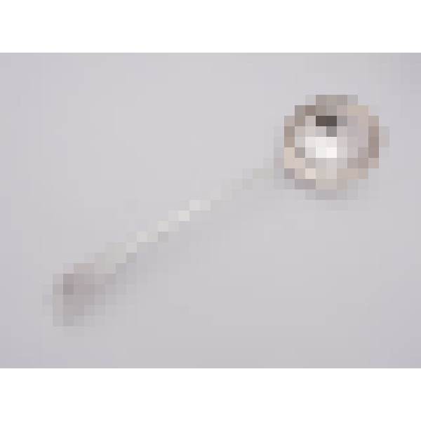 Glasgow silver soup ladle by Adam Graham Scottish