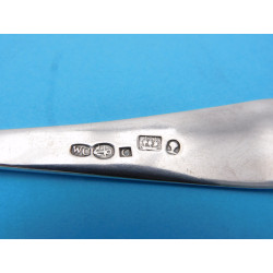 Greenock silver ship mark table spoon