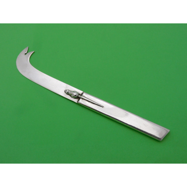 Guild handicraft silver cheese knife