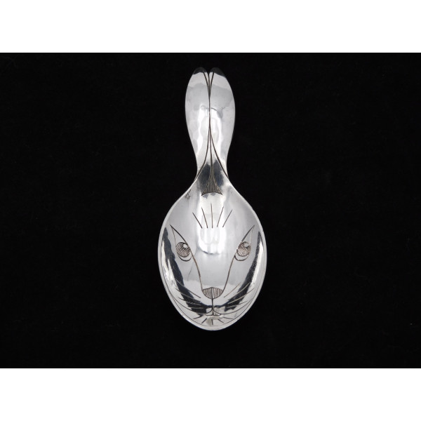HG Murphy Bunny silver caddy spoon
