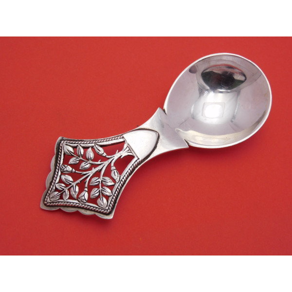 HG Murphy Tree of Life silver caddy spoon 1930