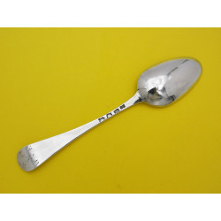 Hanoverian silver table spoon London 1752 Ebenezer Coker
