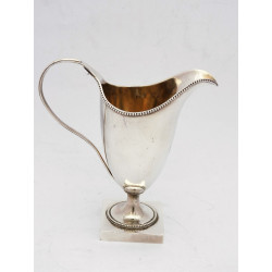Hester Bateman Silver cream jug London 1785 helmet shape
