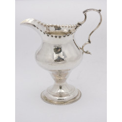 Hester Bateman silver cream jug London 1778