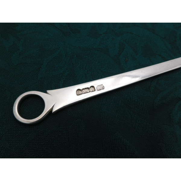 Hester Bateman silver meat skewer 1784