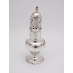 Hester Bateman silver muffineer London 1780