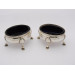 Hester Bateman silver salt pots 1789